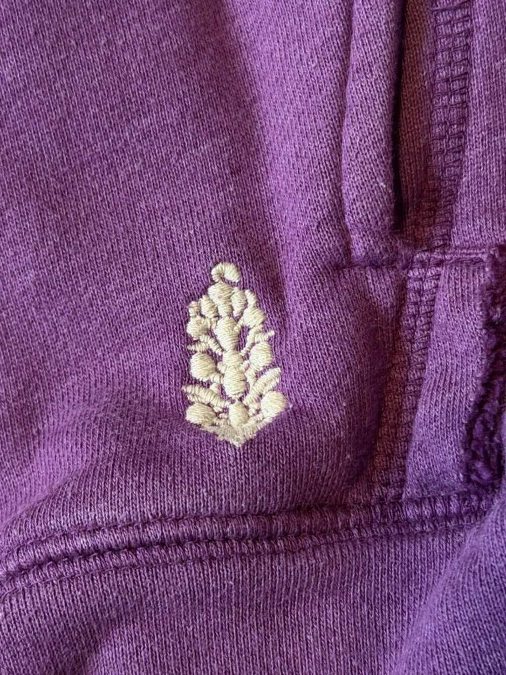 FP Movement Free People Ombre Metti Crew Sweatshirt Chamoix Purple Tie Dye Cozy - Picture 5 of 8